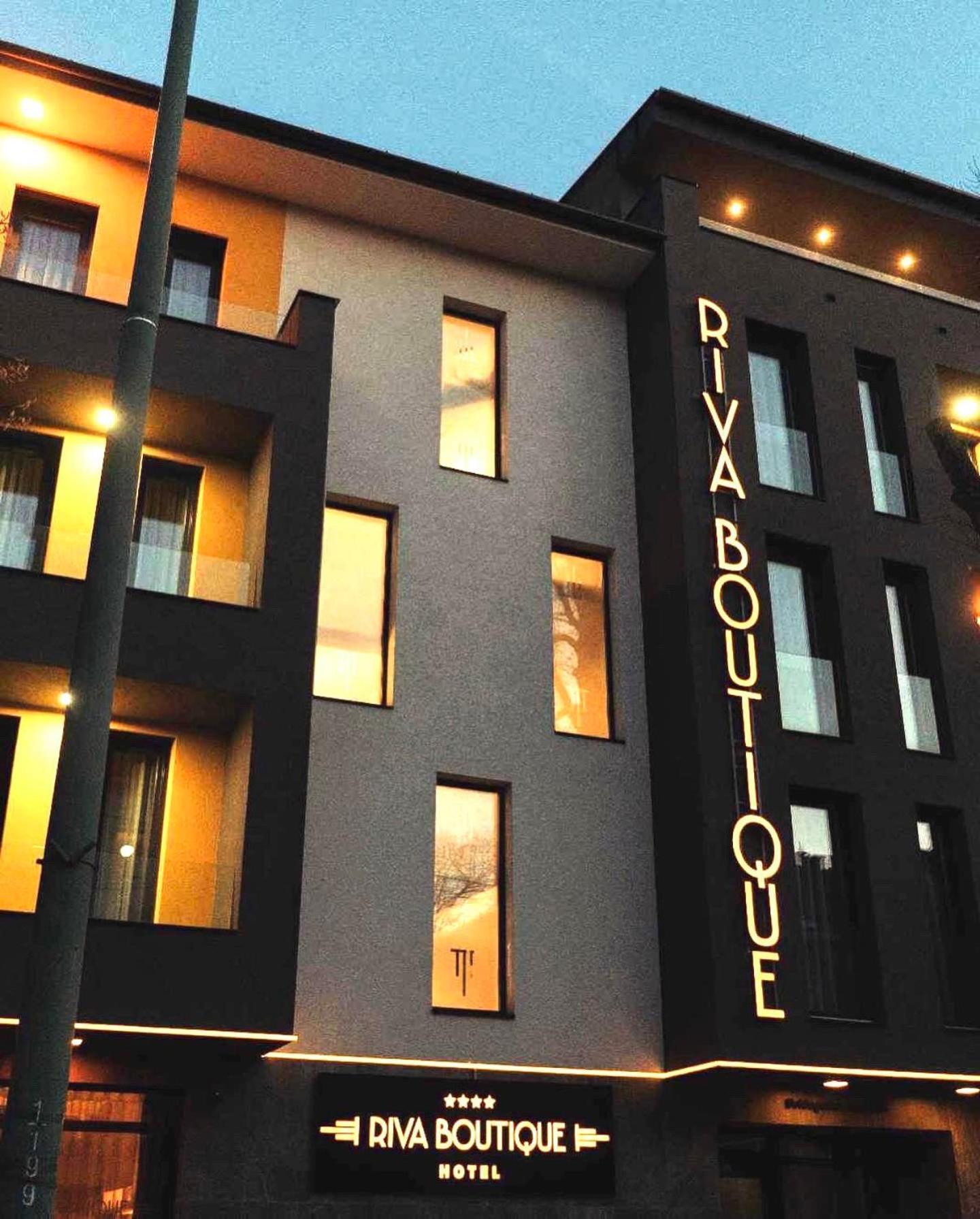 Riva Boutique Hotel Szegedin Exterior foto