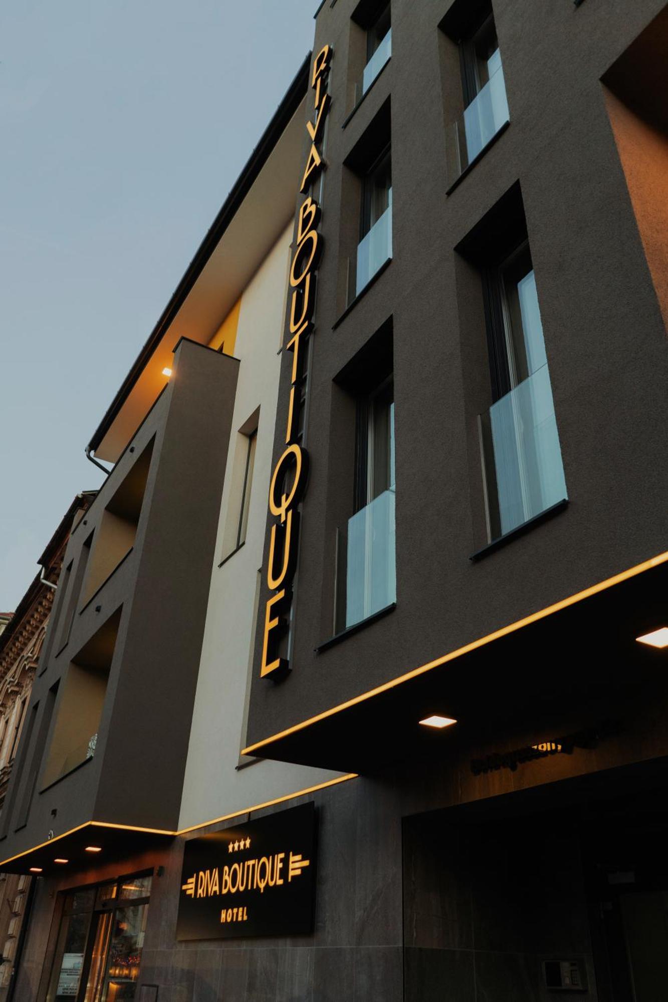 Riva Boutique Hotel Szegedin Exterior foto