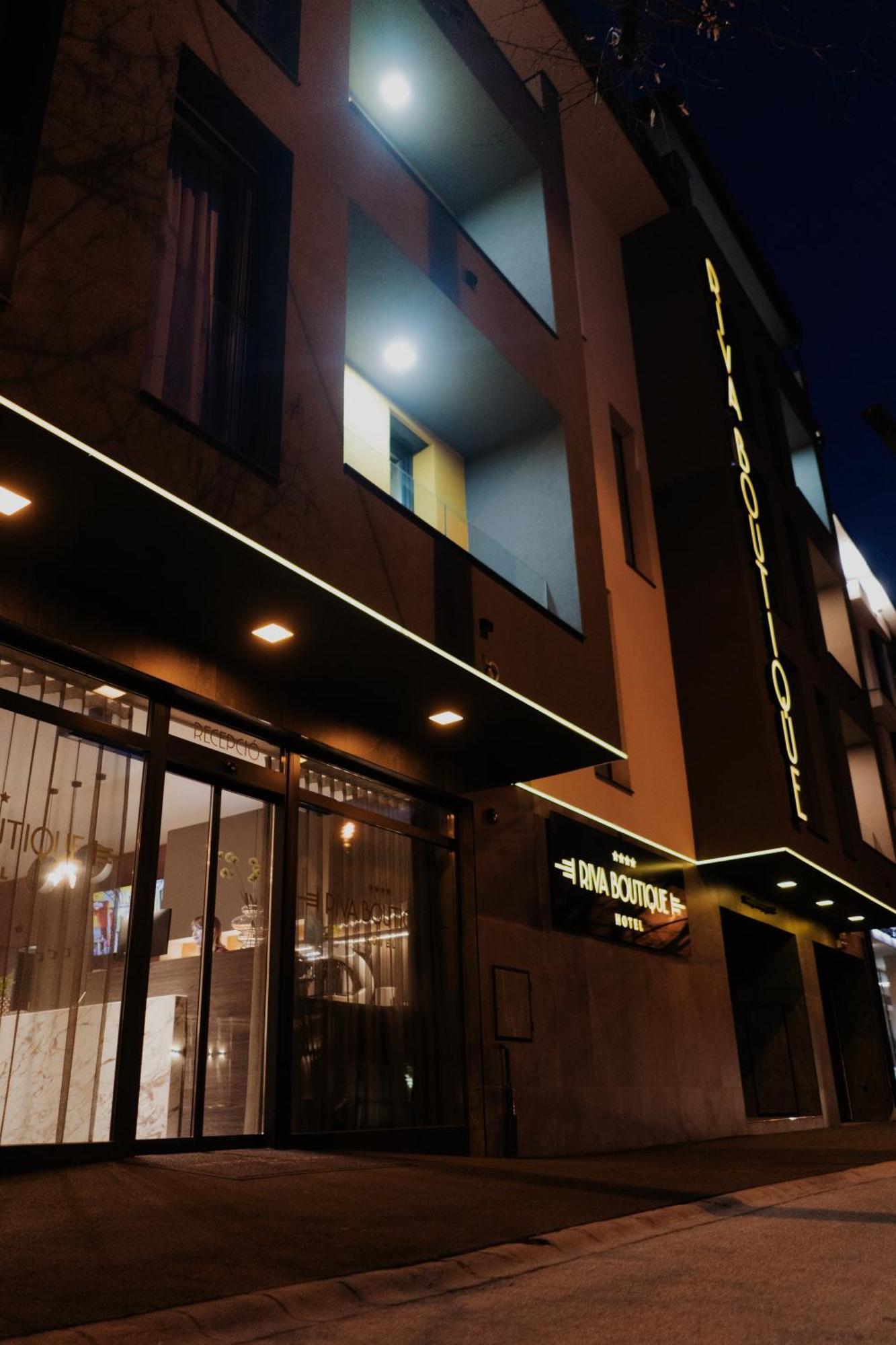 Riva Boutique Hotel Szegedin Exterior foto