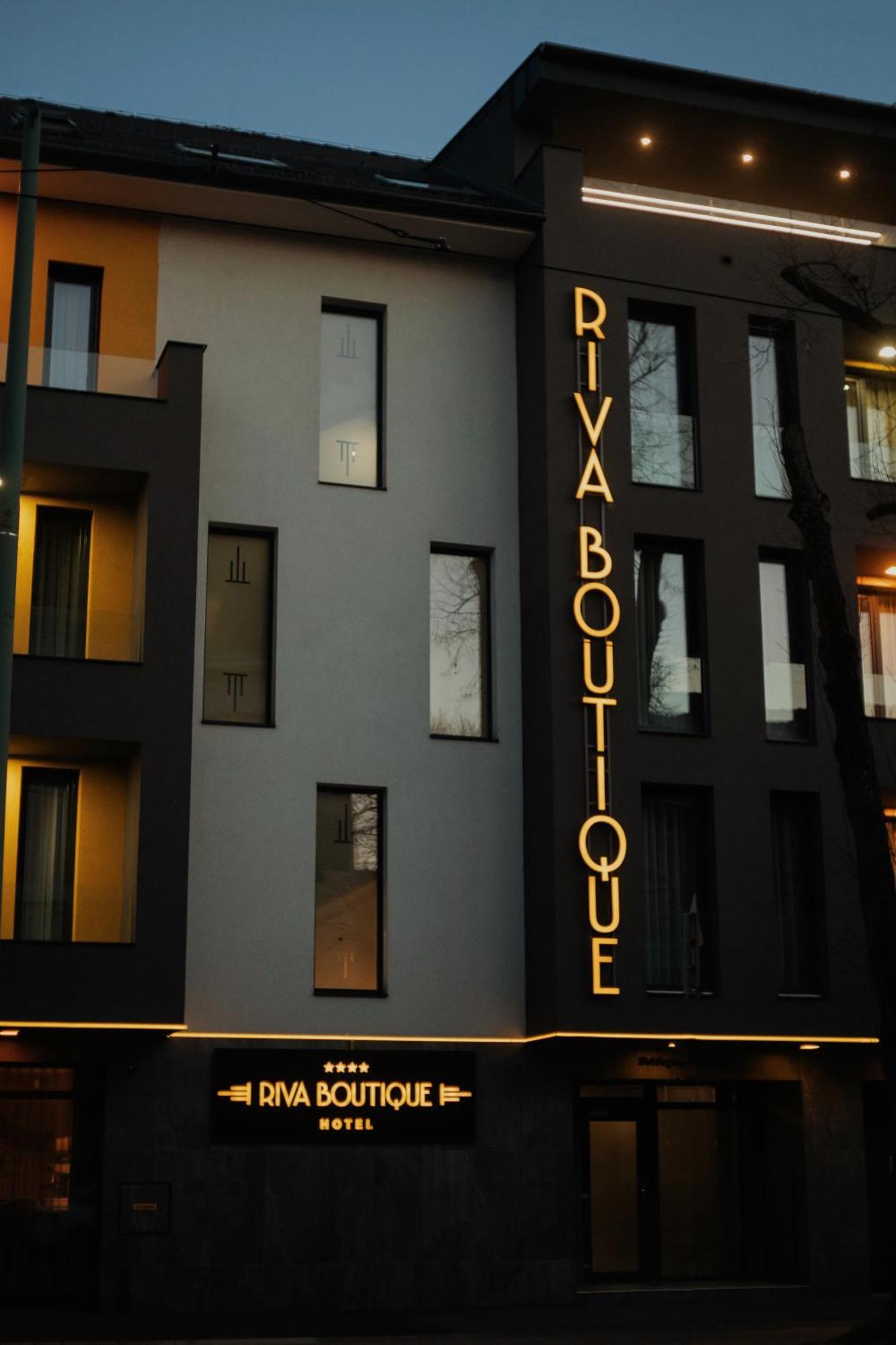 Riva Boutique Hotel Szegedin Exterior foto