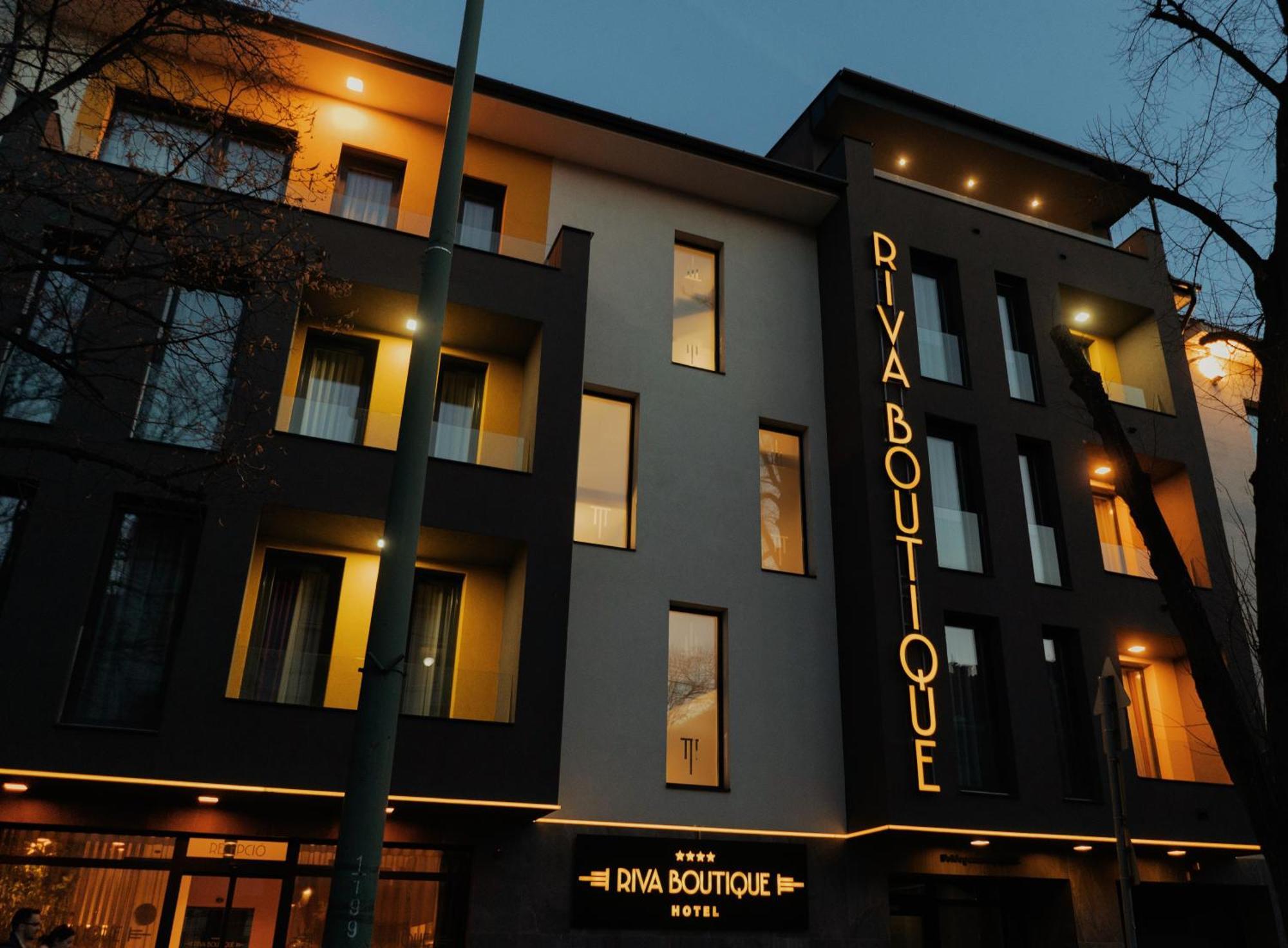 Riva Boutique Hotel Szegedin Exterior foto